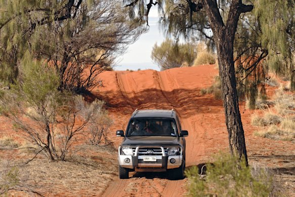 4WD and AWD terrain … the Binns Track.