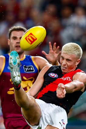 Nate Caddy gets athletic.