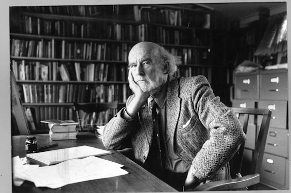 Australian historian Manning Clark –
a household name in the 1970s.
