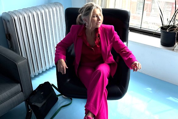 Bec Mac at Creative Time, an arts organisation, in New York.