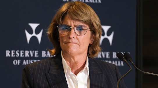 Reserve Bank of Australia Governor Michele Bullock.