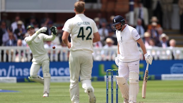 Alex Carey’s stumping of Jonny Bairstow features in a Cricket Australia advertisement for the Boxing Day Test.