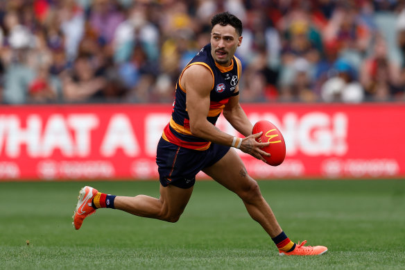 Izak Rankine was in sparkling touch, arguably best on ground for the Crows in their win over the Saints.