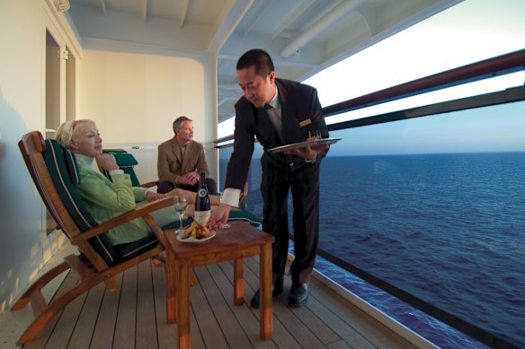 The ocean liner Queen Mary 2 is one of the options for a luxury writers’ retreat.