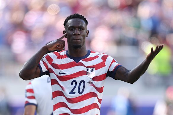 Folarin Balogun is caught up in the hottest topic of the World Cup.