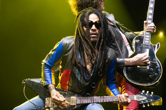 At 61, Kravitz is wearing remarkably well. 