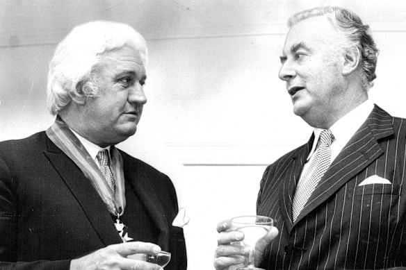 Governor-general designate John Kerr and prime minister Gough Whitlam were probably not discussing the meaning of reserve powers at this meeting in 1974.