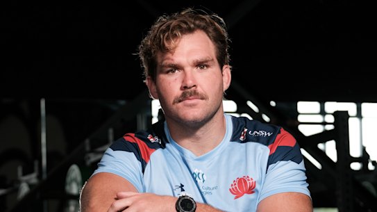 Waratahs forward Angus Scott-Young.