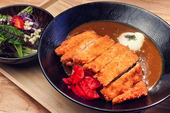 Katsu chicken curry.
