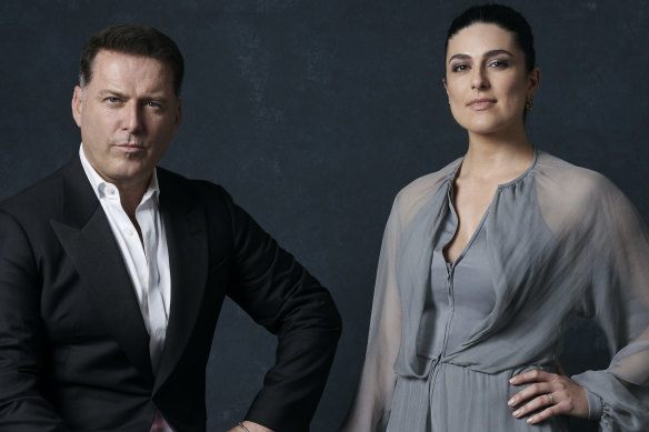 Karl Stefanovic and Sarah Abo: ‘Chemistry is either there or it’s not’