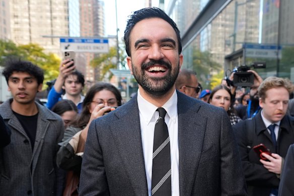 Zohran Mamdani, the 34-year-old Muslim and democratic socialist who is on the cusp of becoming mayor of New York City.