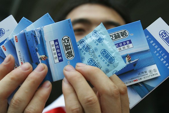 Products such as condoms will now be subject to the 13 per cent value-added tax imposed on most products.