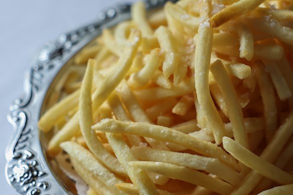 A side of pommes frites at Bar Magnolia, Brunswick.