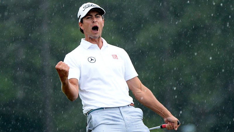 History beckons for Adam Scott as he looks set to join Jack Nicklaus as the only players to 100 straight majors; PGA Championship at Aronimink Golf Club; Tiger Woods; Phil Mickelson; Brooks Koepka