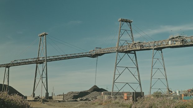 Mount Isa copper smelter.