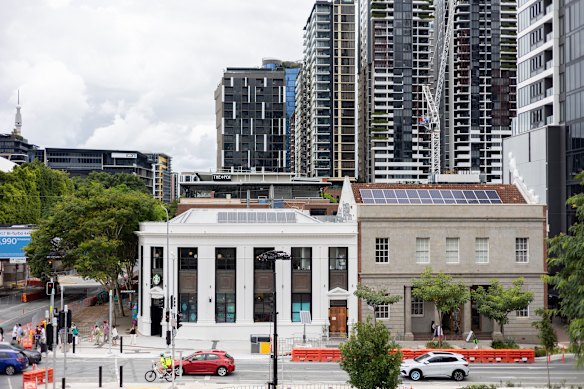 More than 1200 more units were coming onto the residential market in South Brisbane, the report said.