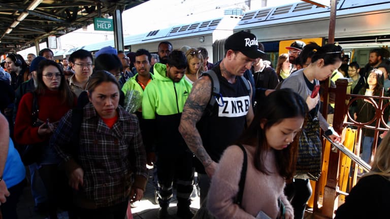 Passengers said they were sent back and forth between platforms at Central. 