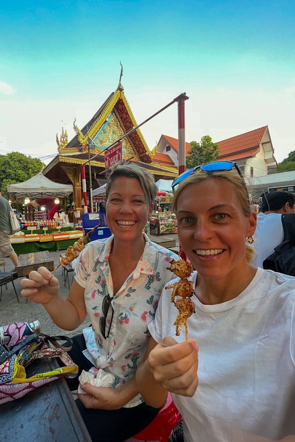 Rachel Davey (left) and Martina Sebova base themselves in Chiang Mai in Thailand, and run travel tours to places that women don’t usually visit.