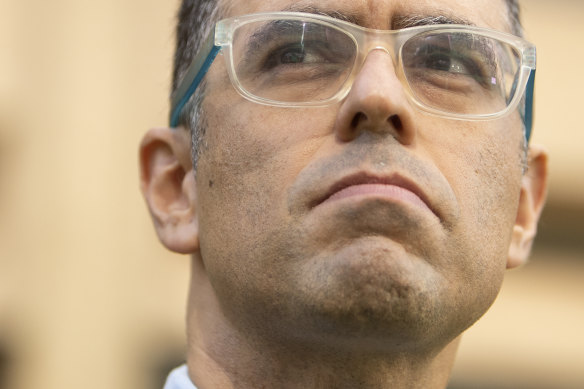 NSW Treasurer Daniel Mookhey fronted budget estimates on Wednesday.