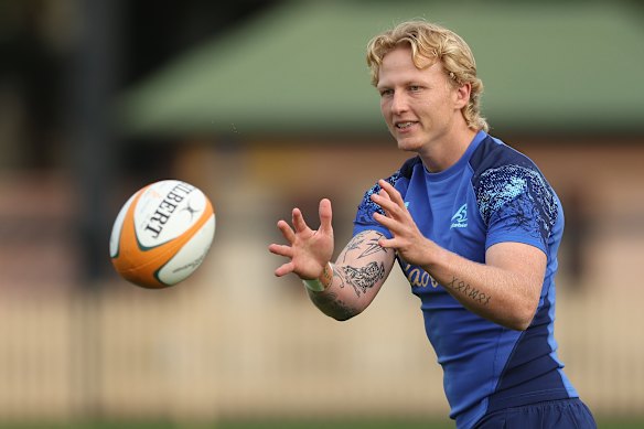 Wallabies playmaker Carter Gordon. 