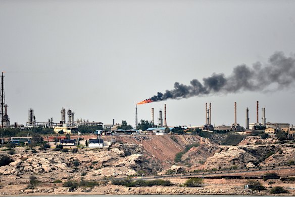 The US has not put marines on Kharg Island.
