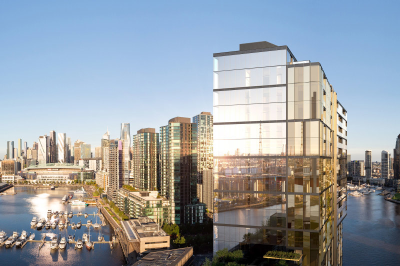 Regatta at Collins Wharf, Melbourne