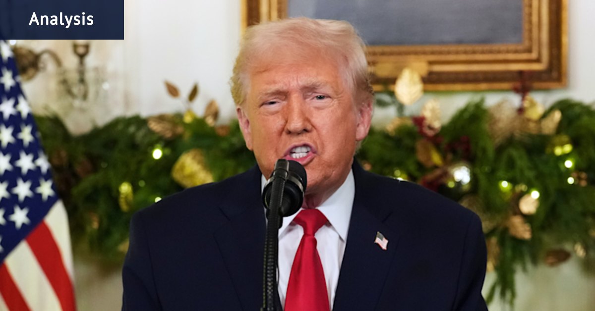 Donald Trump’s shouty prime-time address suggests he may not have another gear