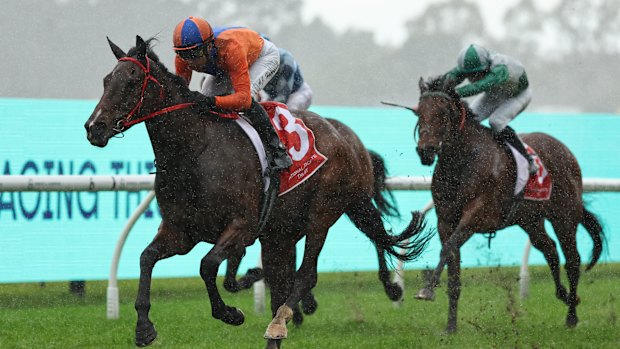 Adam Hyeronimus rides Headley Grange to victory.