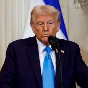 US President Donald Trump