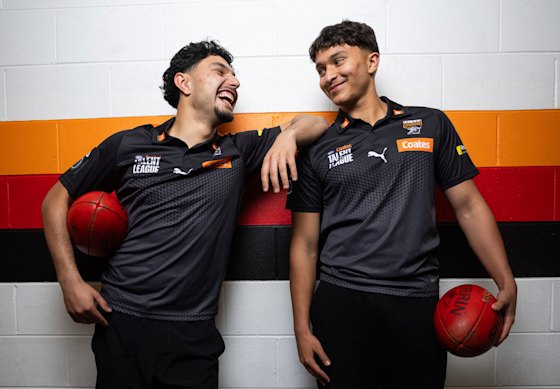 El Achkar and Sweid hope to both be Essendon footballers by next week.