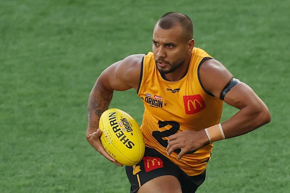 After two premierships at Brisbane Lions and a state game for WA, Callum AH Chee is preparing for his Adelaide Crows debut.