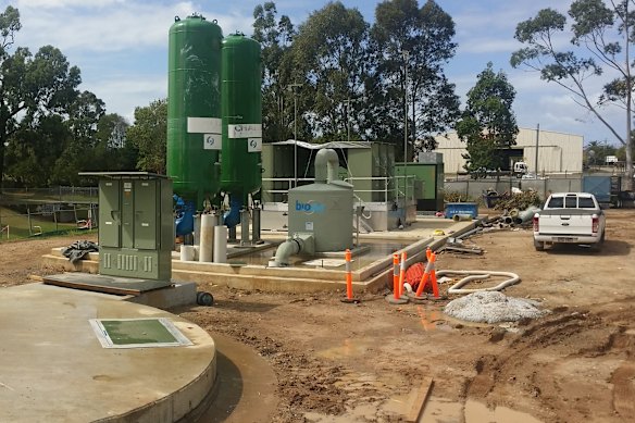 One of the council’s 137 pumping stations.