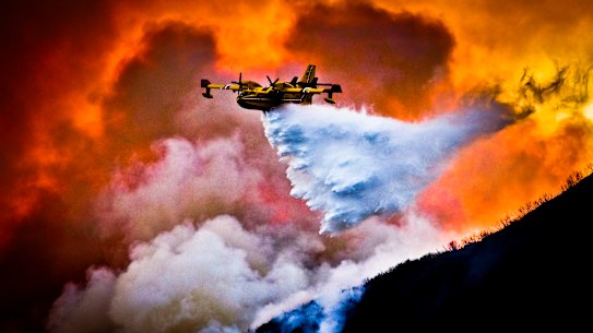 Other parts of Europe are also fighting fires: water bombers tackled a forest fire on the island of Corsica on Sunday.