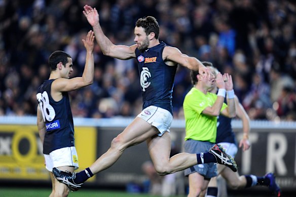 Andrew Walker played 202 games for Carlton.