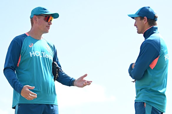 Coach Andrew McDonald and chairman of selectors George Bailey will need to usher new players in to the Test team.