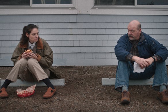 John Carroll Lynch plays a supportive stranger in Sorry, Baby. 