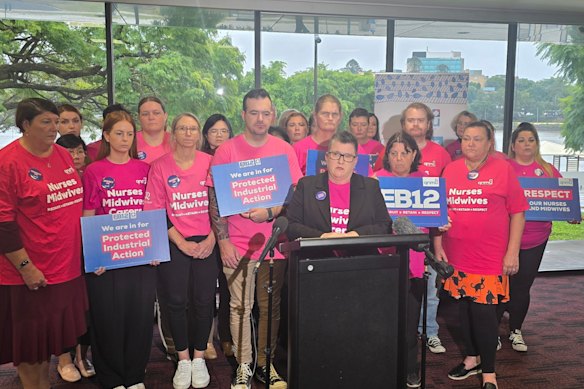 Queensland Nurses and Midwives’ Union secretary Sarah Beaman gave Queensland Health an ultimatum on Monday.