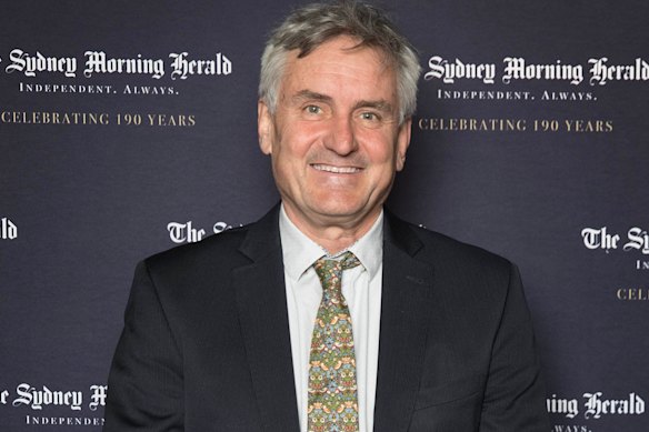 Richard Glover, pictured in 2021, now writes a column in the Herald’s arts and culture section Spectrum.