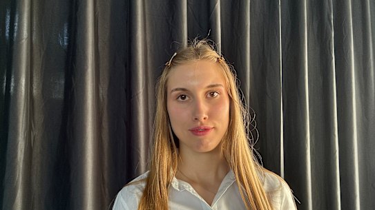 Anastasiia Bilchenko, partnerships officer at aid organisation Peaceful Heaven of Kharkiv.