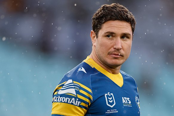 Parramatta halfback Mitch Moses.