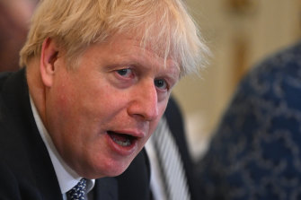 Boris Johnson’s prime ministership is under threat.
