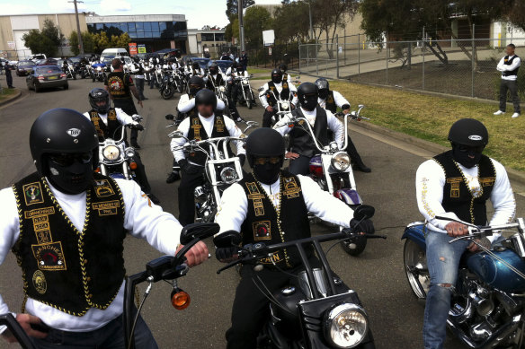 Givney’s position as a Comancheros vice president did not appear to be contested, the judge said.