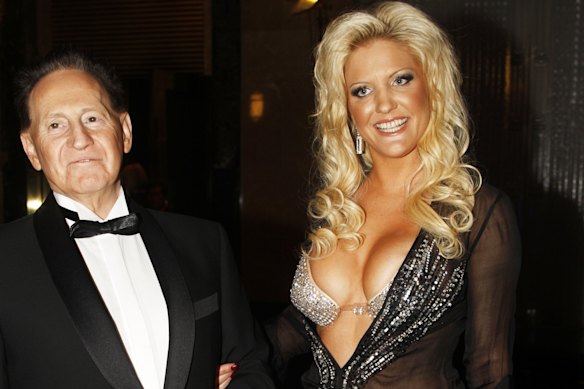 Geoffrey and Brynne Edelston at the 2009 Brownlow. 