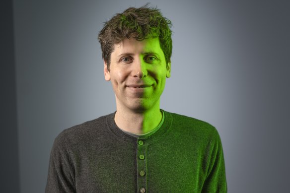 Ousted: ChatGPT co-founder and chief executive Sam Altman.