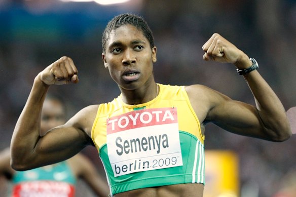 Two-time Olympic champion Caster Semenya.