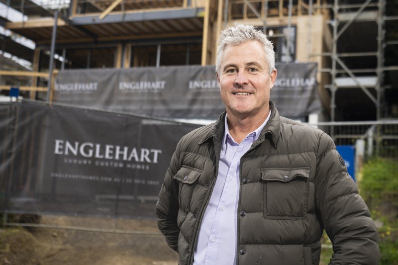 Rebuilding: Neil McLennan has acquired Englehart homes from liquidators of the collapsed Porter Davis Group.