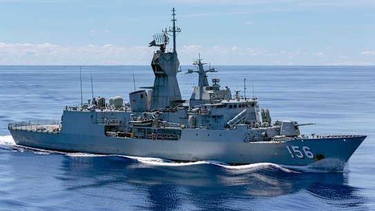 HMAS トゥーンバ。