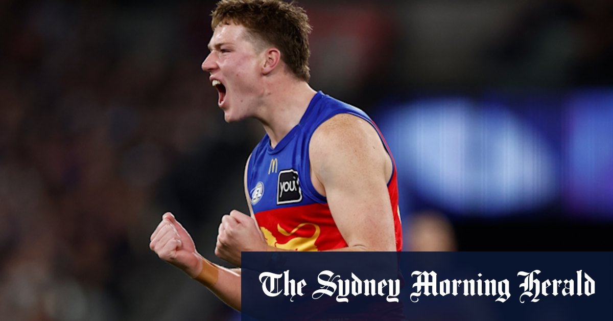 How Brisbane Lions star Logan Morris burst out of Joe Daniher’s shadow