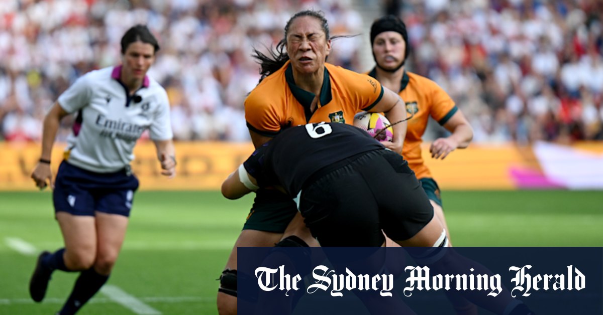 Wallaroo Siokapesi Palu should have missed the Women’s World Cup. Instead, she played in front of Princess Catherine.