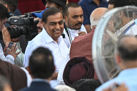 Reliance managing director and chairman Mukesh Ambani.